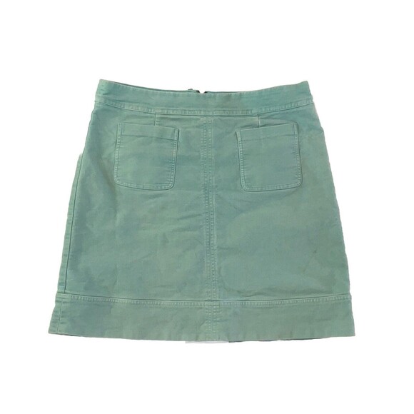 Boden Imogen High Waisted Mini Skirt Size 12L Blue/green - Picture 1 of 6